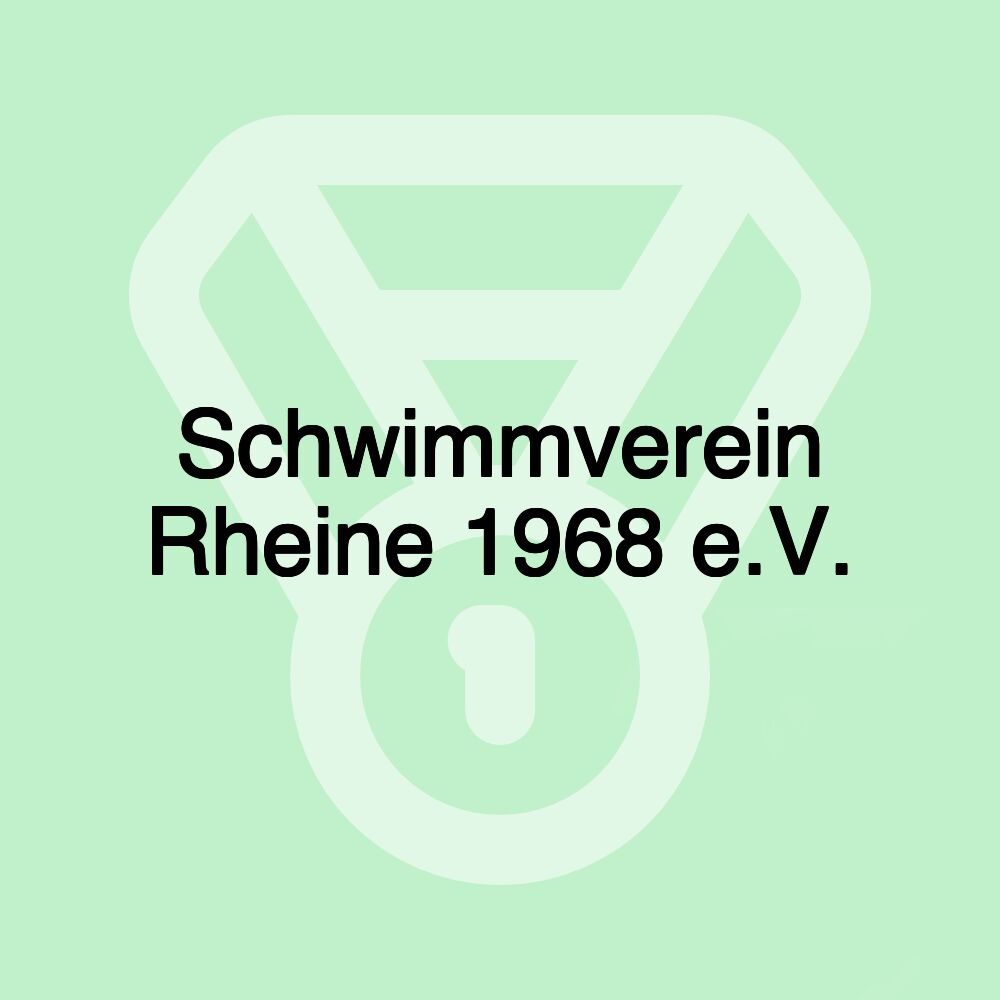 Schwimmverein Rheine 1968 e.V.