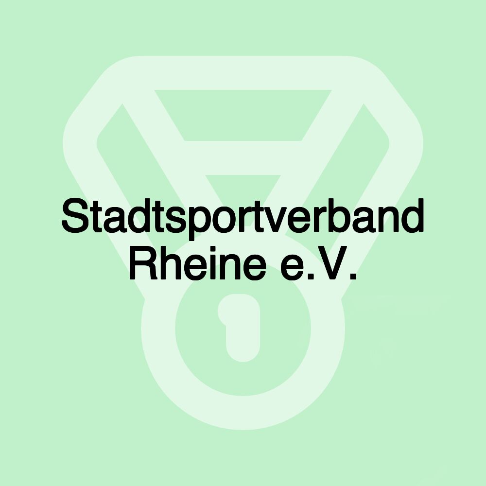 Stadtsportverband Rheine e.V.