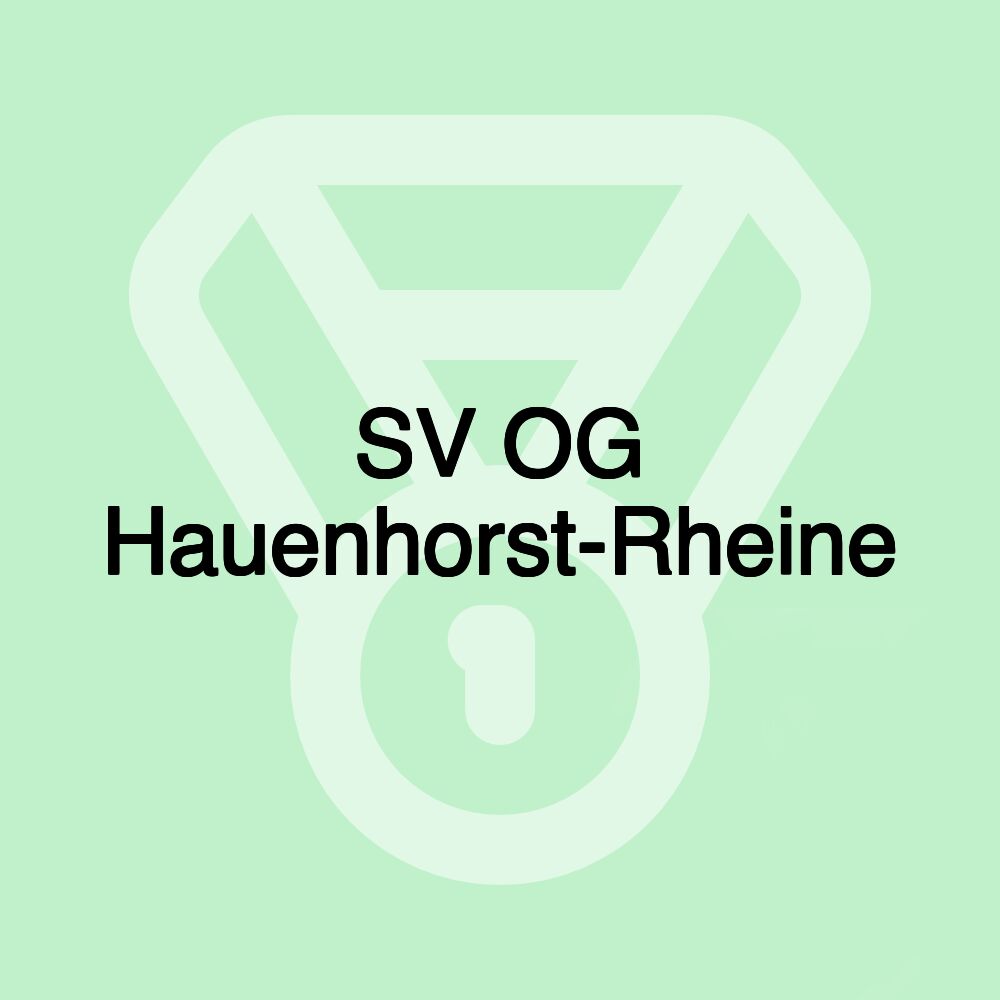 SV OG Hauenhorst-Rheine