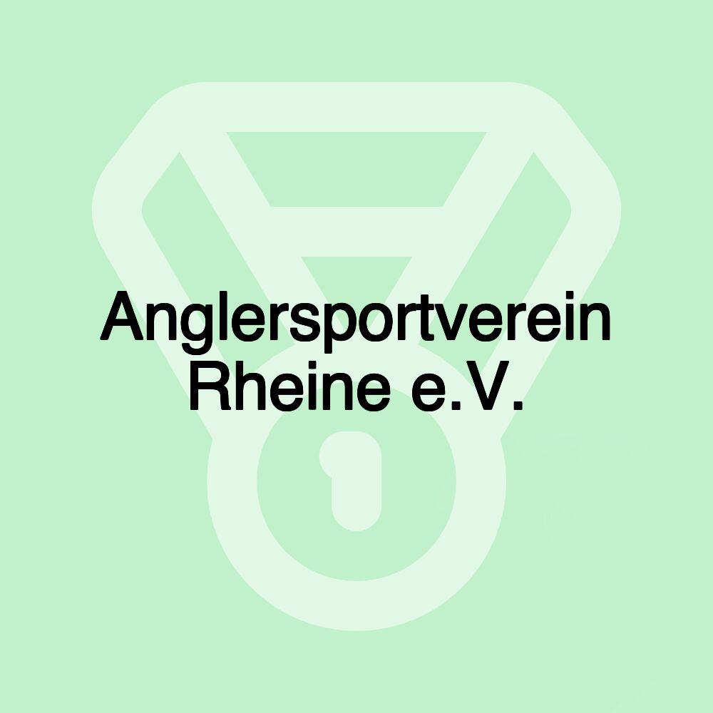 Anglersportverein Rheine e.V.