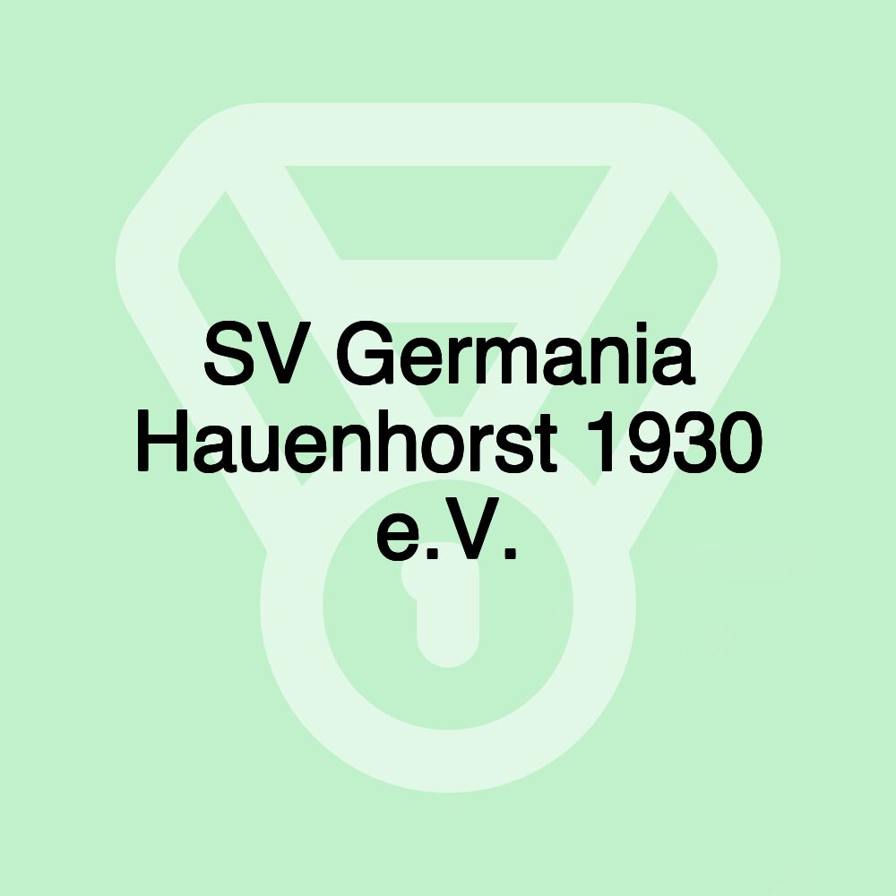 SV Germania Hauenhorst 1930 e.V.