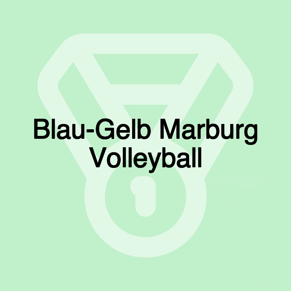 Blau-Gelb Marburg Volleyball