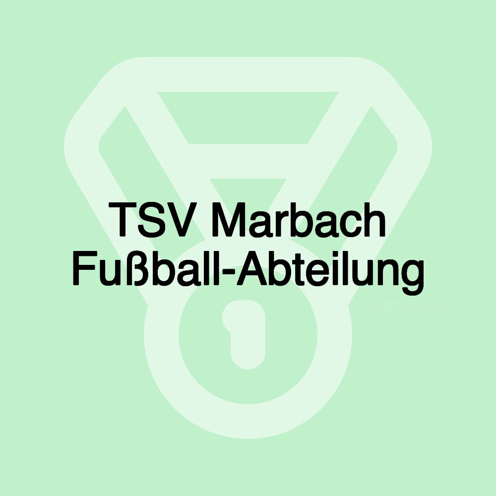 TSV Marbach Fußball-Abteilung