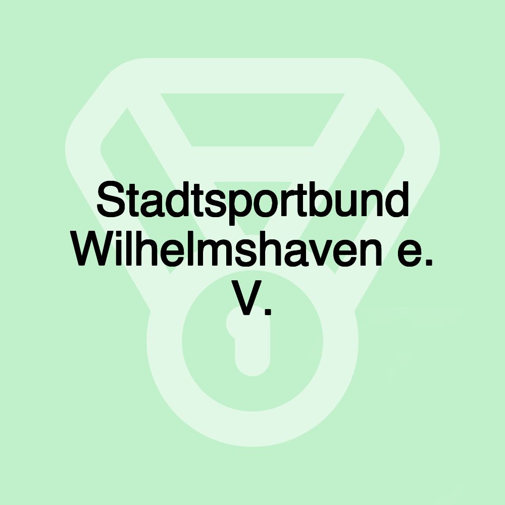 Stadtsportbund Wilhelmshaven e. V.