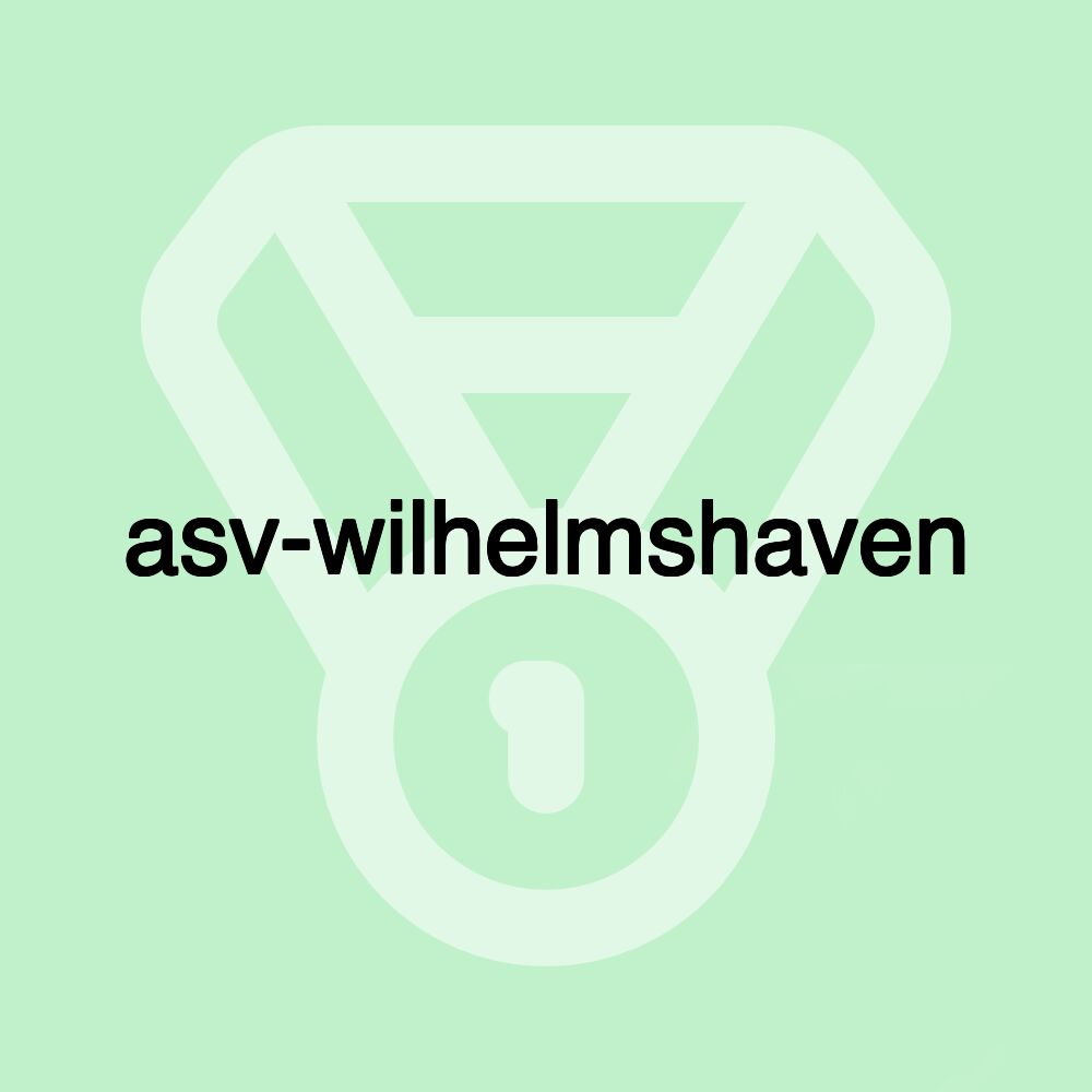 asv-wilhelmshaven