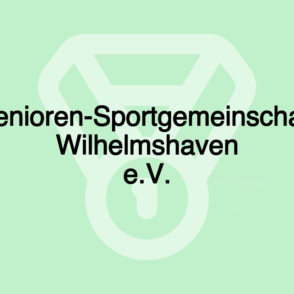 Senioren-Sportgemeinschaft Wilhelmshaven e.V.