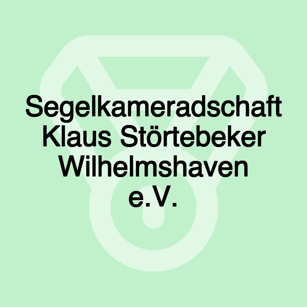 Segelkameradschaft Klaus Störtebeker Wilhelmshaven e.V.