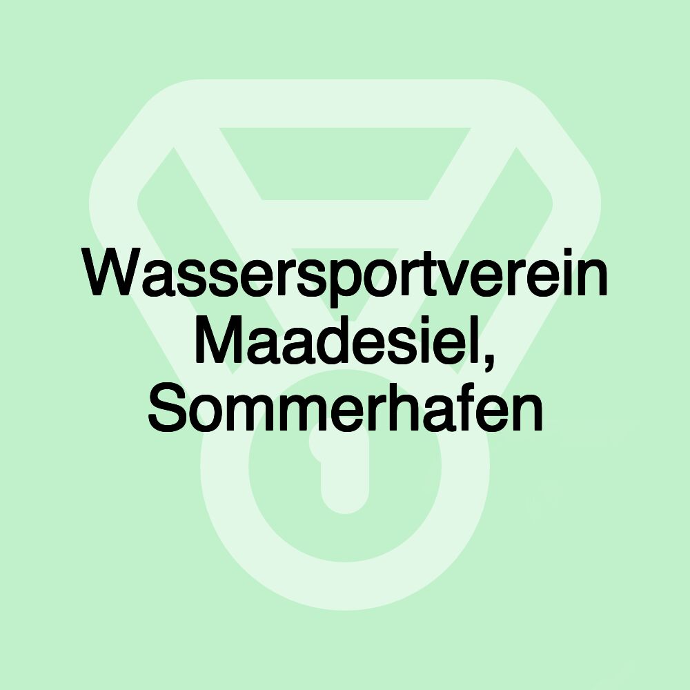 Wassersportverein Maadesiel, Sommerhafen