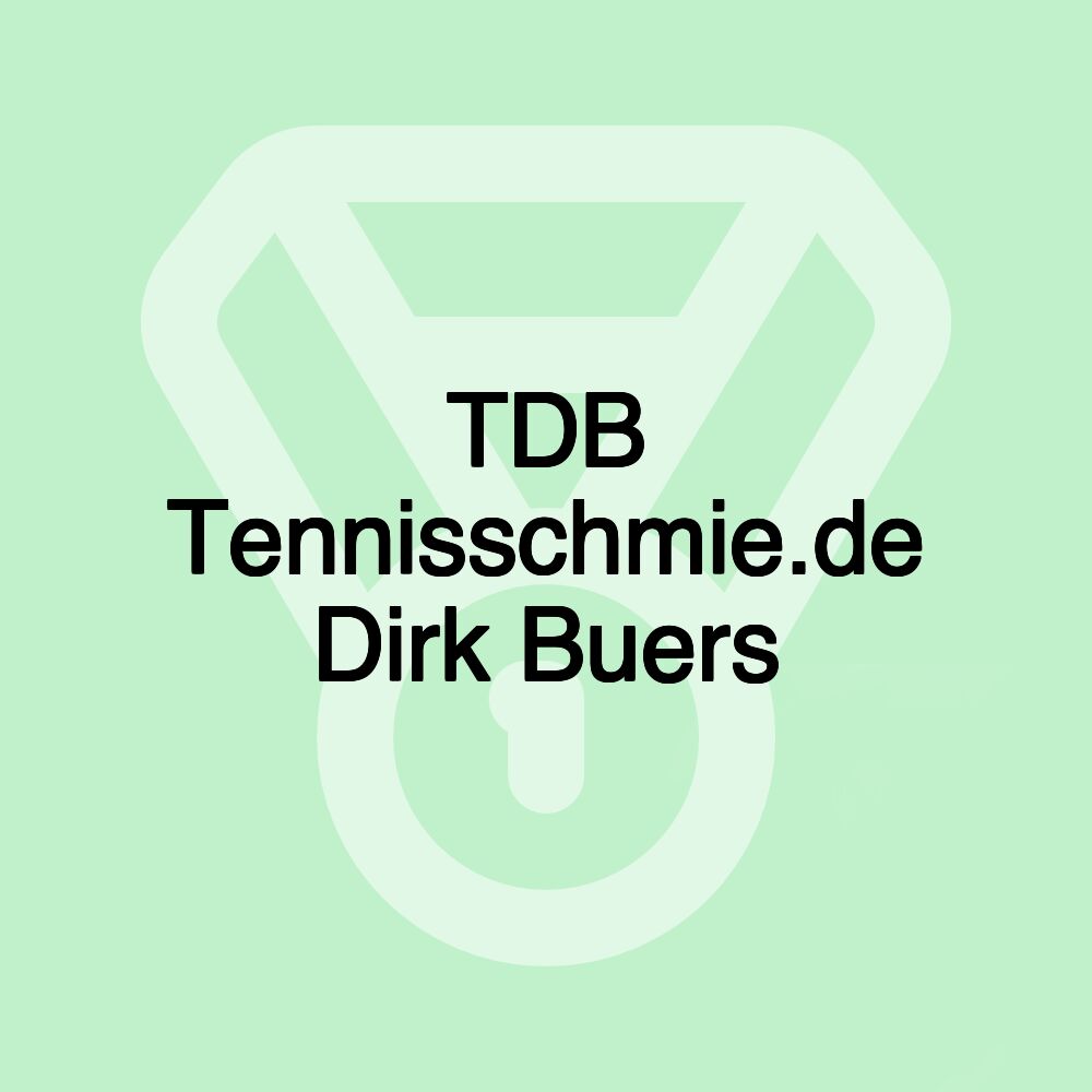 TDB Tennisschmie.de Dirk Buers