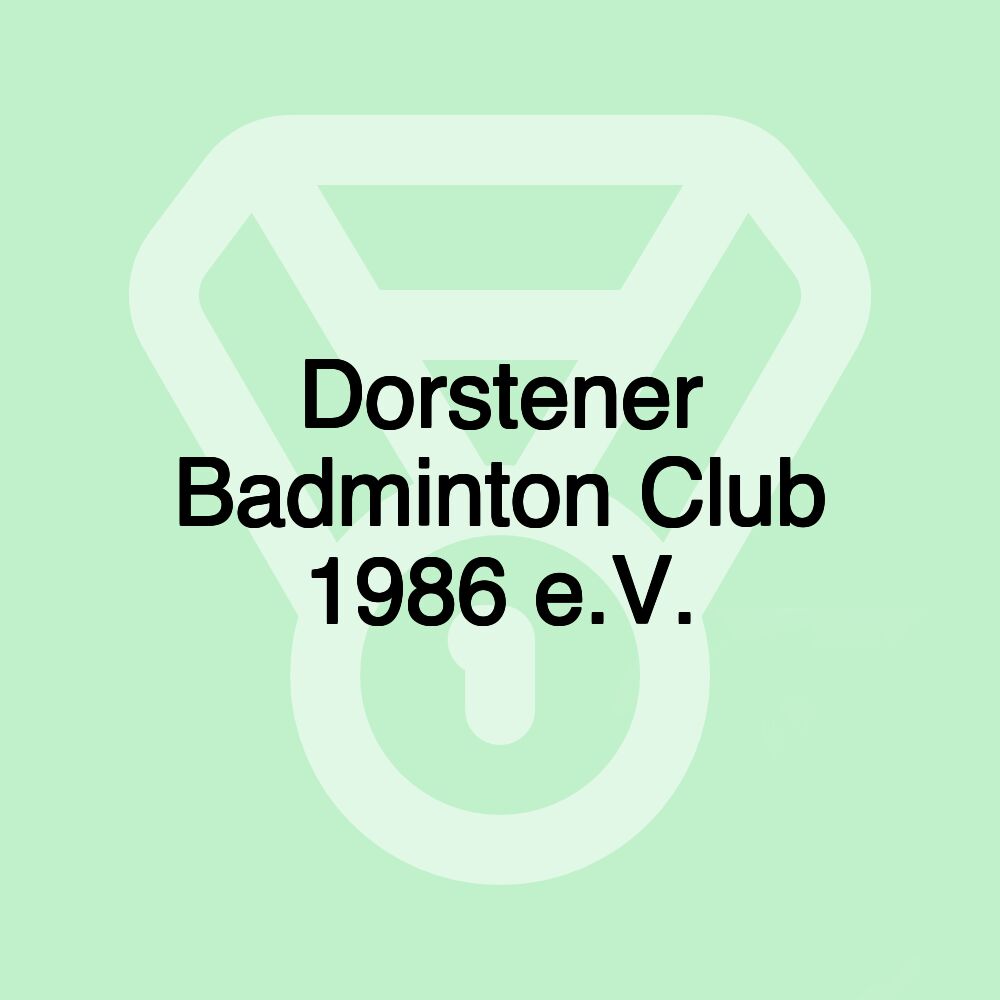 Dorstener Badminton Club 1986 e.V.