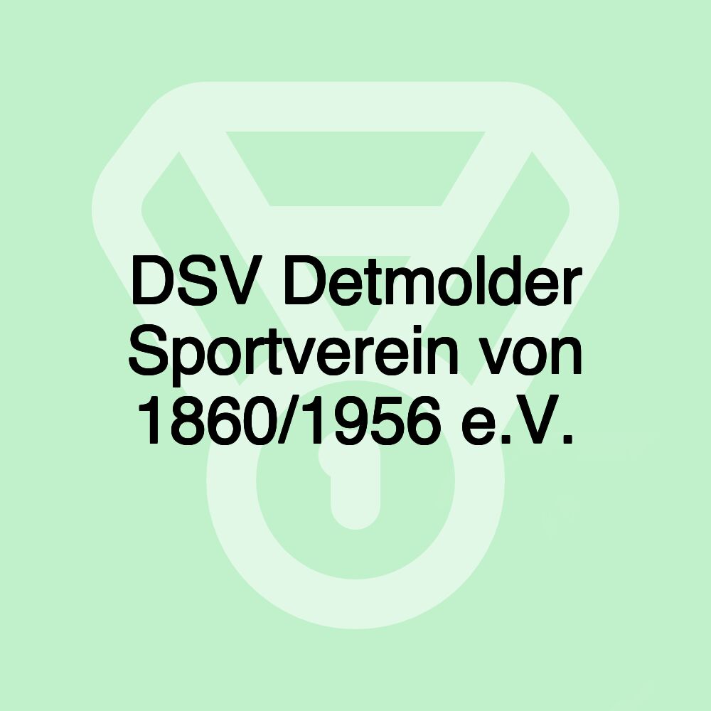 DSV Detmolder Sportverein von 1860/1956 e.V.