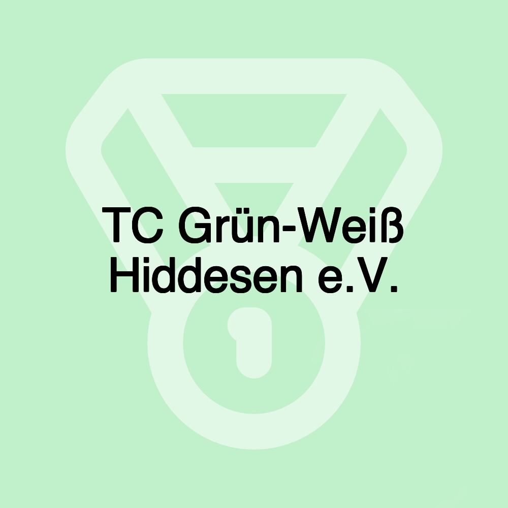 TC Grün-Weiß Hiddesen e.V.