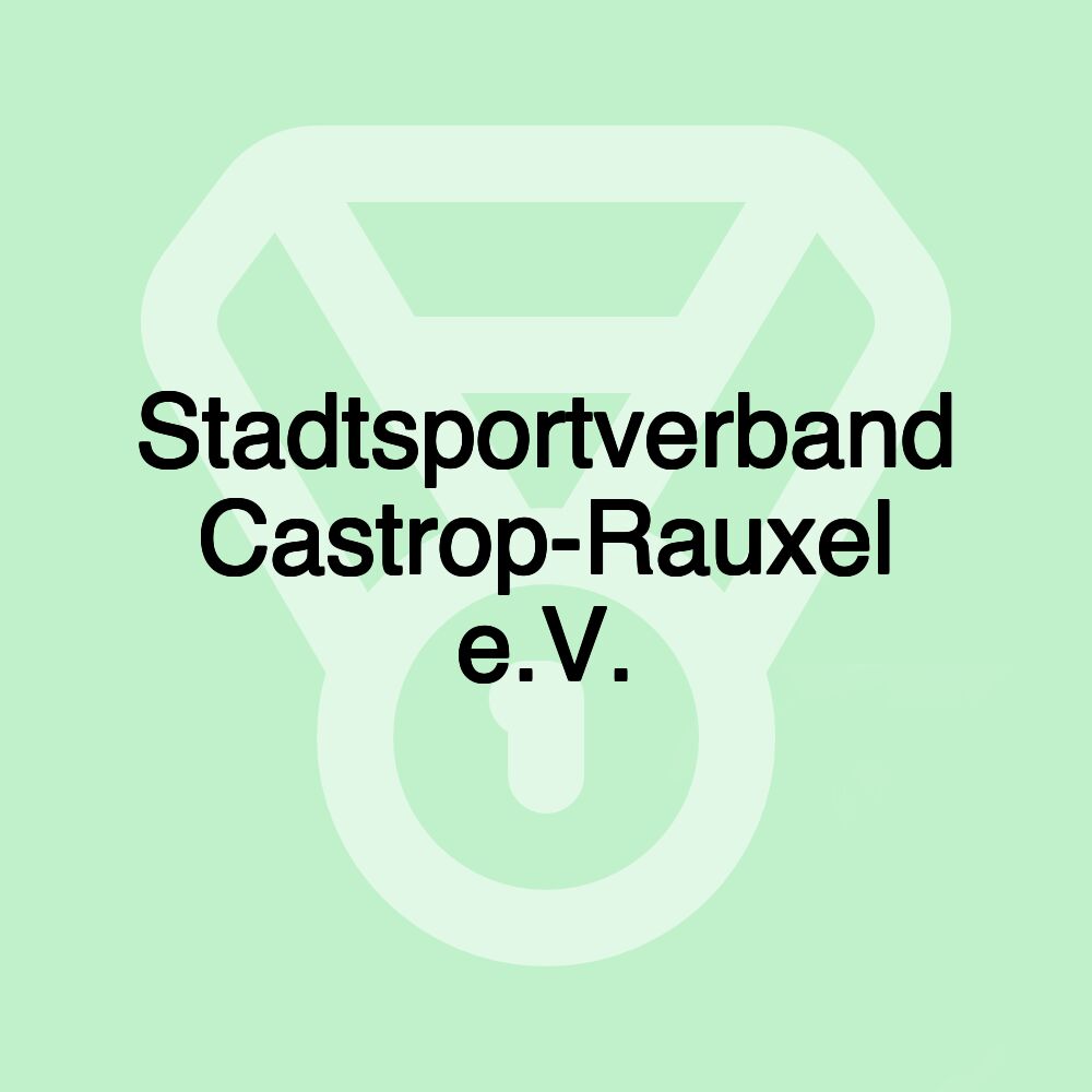 Stadtsportverband Castrop-Rauxel e.V.