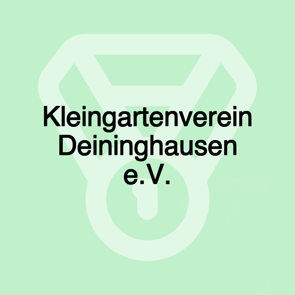 Kleingartenverein Deininghausen e.V.