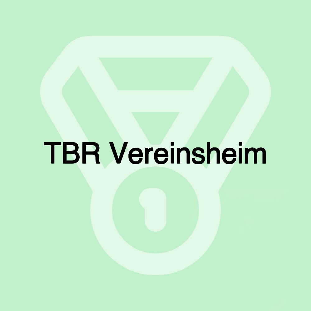 TBR Vereinsheim