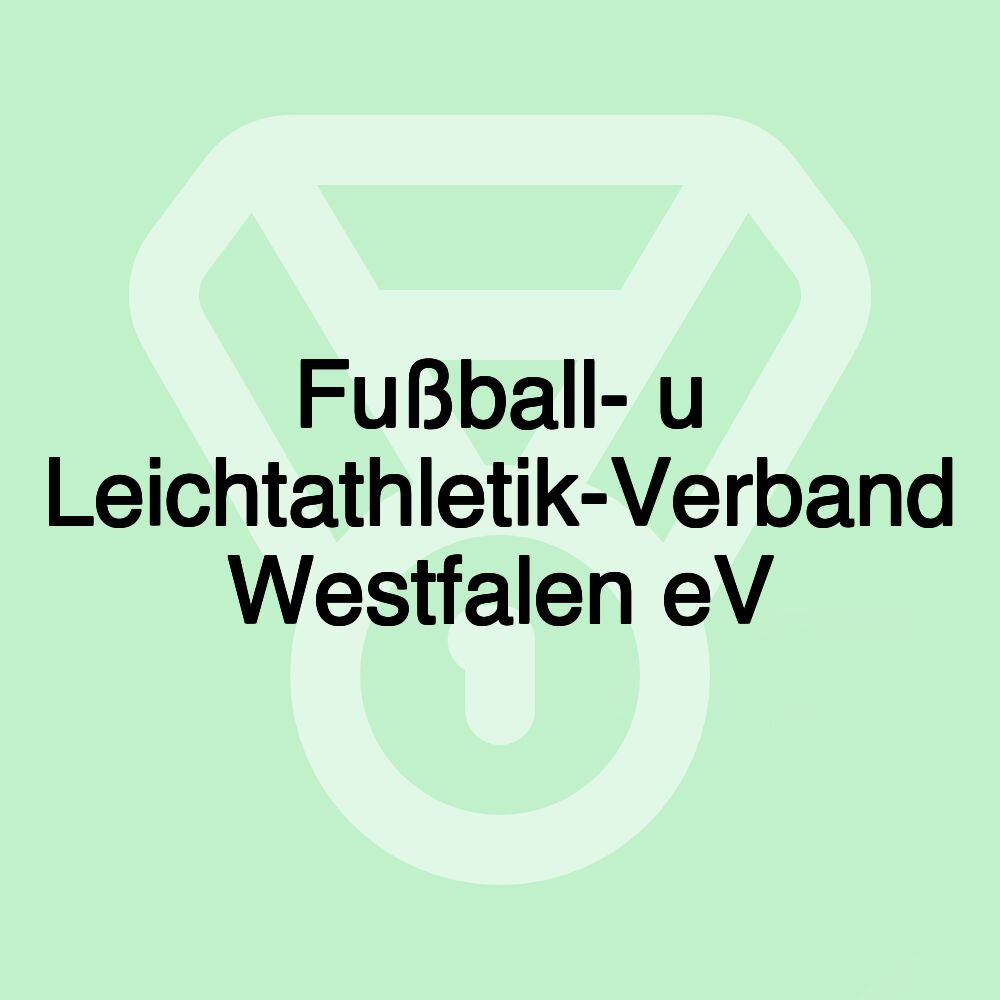 Fußball- u Leichtathletik-Verband Westfalen eV