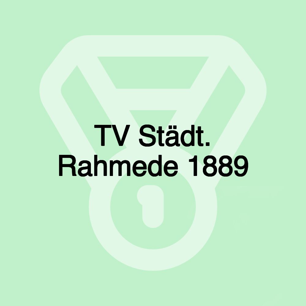 TV Städt. Rahmede 1889