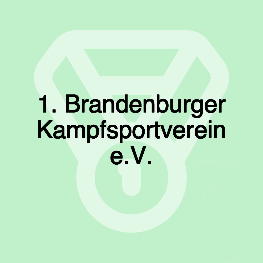 1. Brandenburger Kampfsportverein e.V.