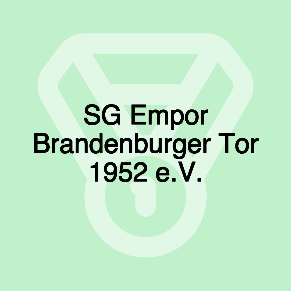 SG Empor Brandenburger Tor 1952 e.V.