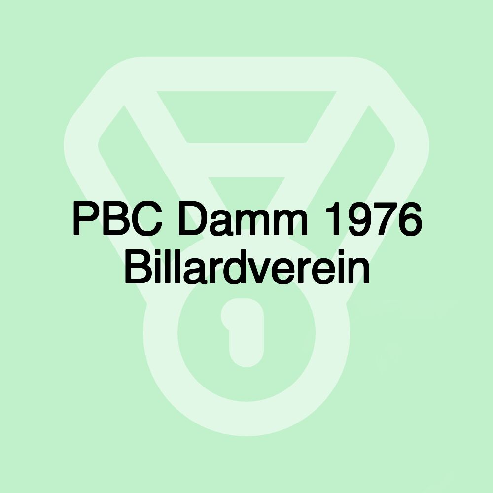 PBC Damm 1976 Billardverein