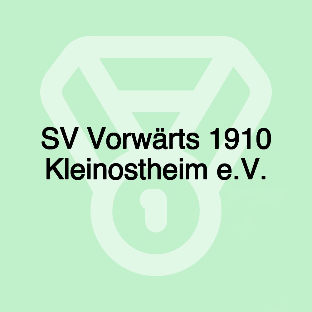 SV Vorwärts 1910 Kleinostheim e.V.