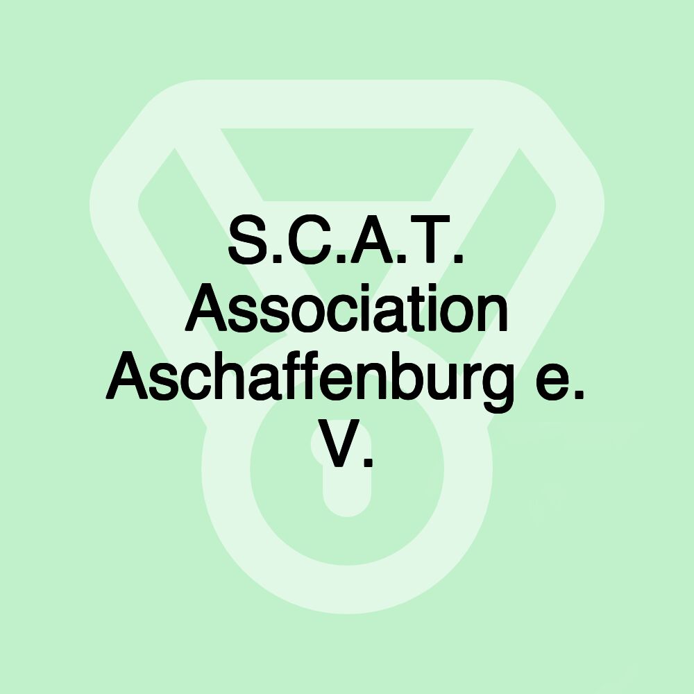 S.C.A.T. Association Aschaffenburg e. V.