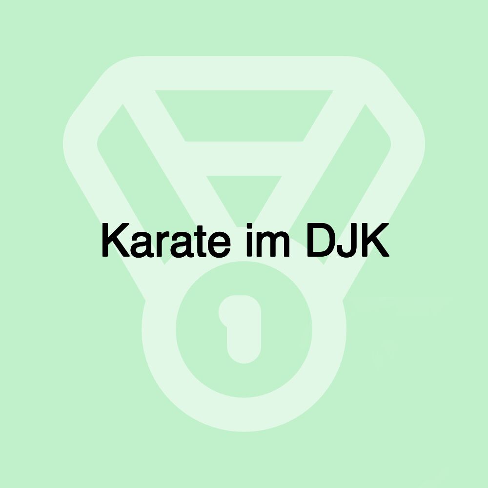 Karate im DJK