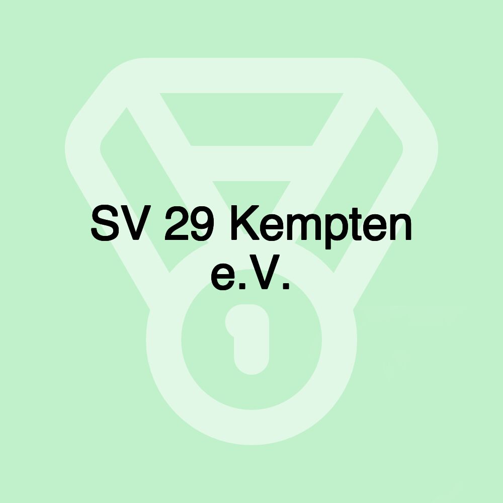 SV 29 Kempten e.V.