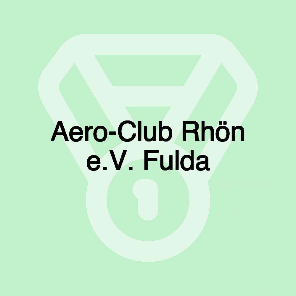 Aero-Club Rhön e.V. Fulda