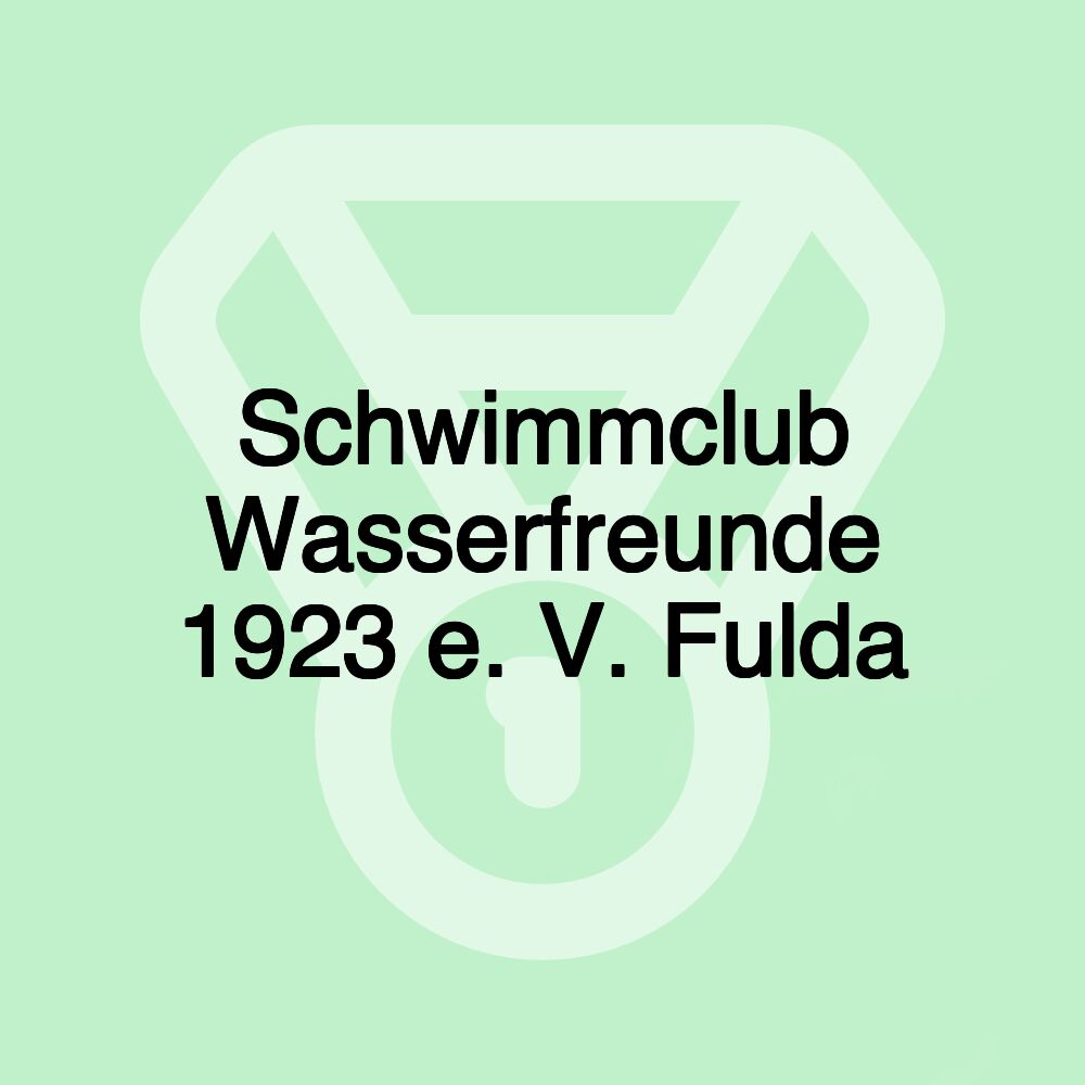 Schwimmclub Wasserfreunde 1923 e. V. Fulda