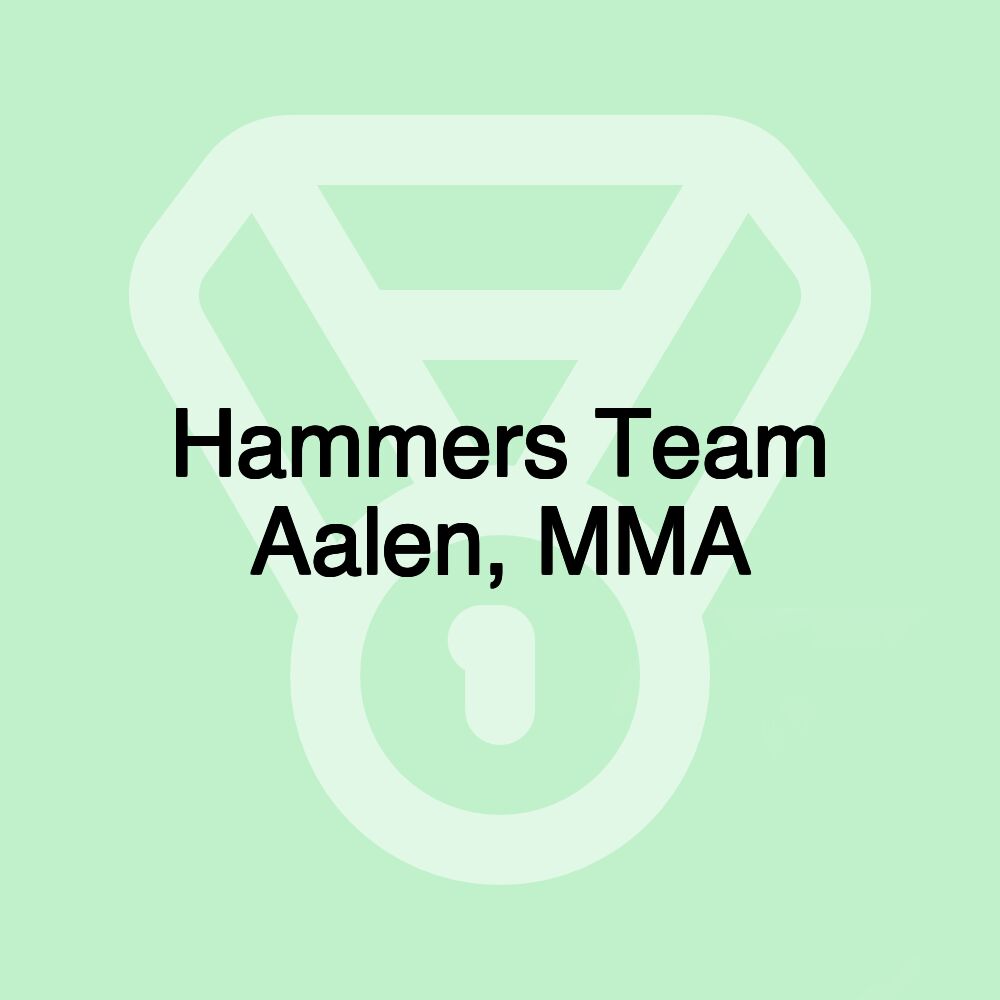 Hammers Team Aalen, MMA