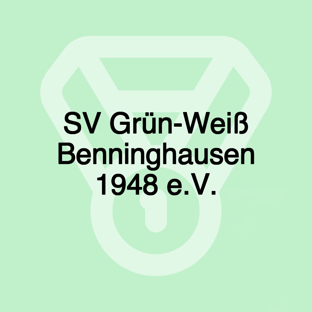 SV Grün-Weiß Benninghausen 1948 e.V.