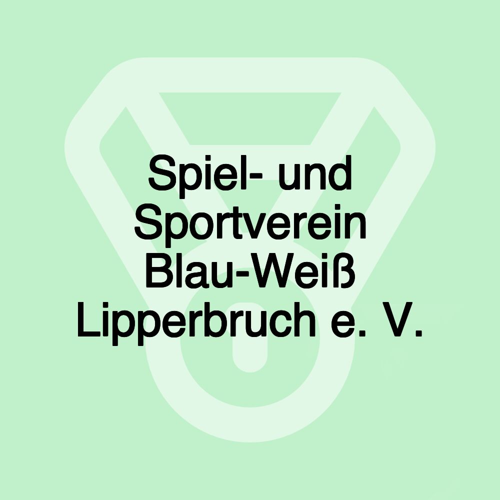 Spiel- und Sportverein Blau-Weiß Lipperbruch e. V.