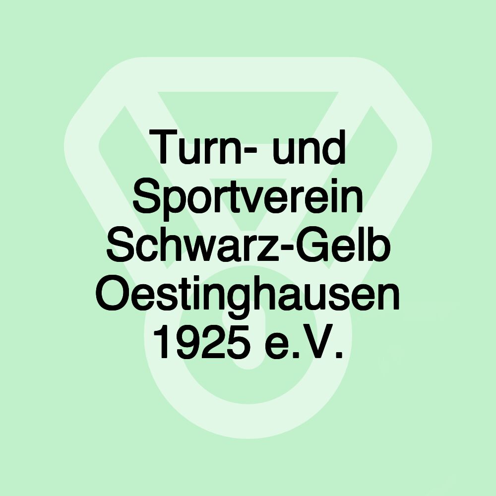 Turn- und Sportverein Schwarz-Gelb Oestinghausen 1925 e.V.