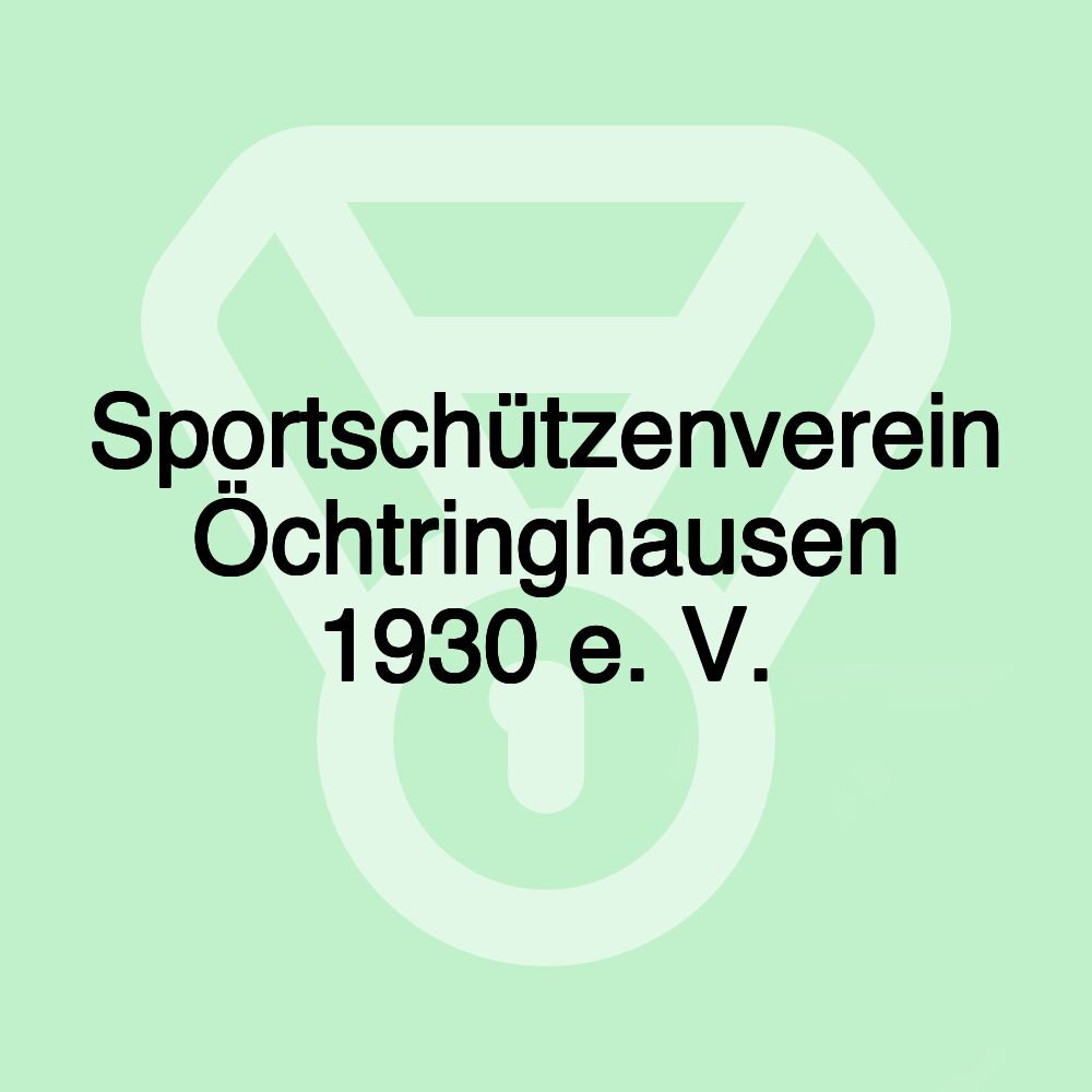 Sportschützenverein Öchtringhausen 1930 e. V.