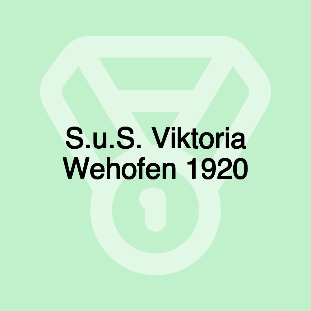 S.u.S. Viktoria Wehofen 1920