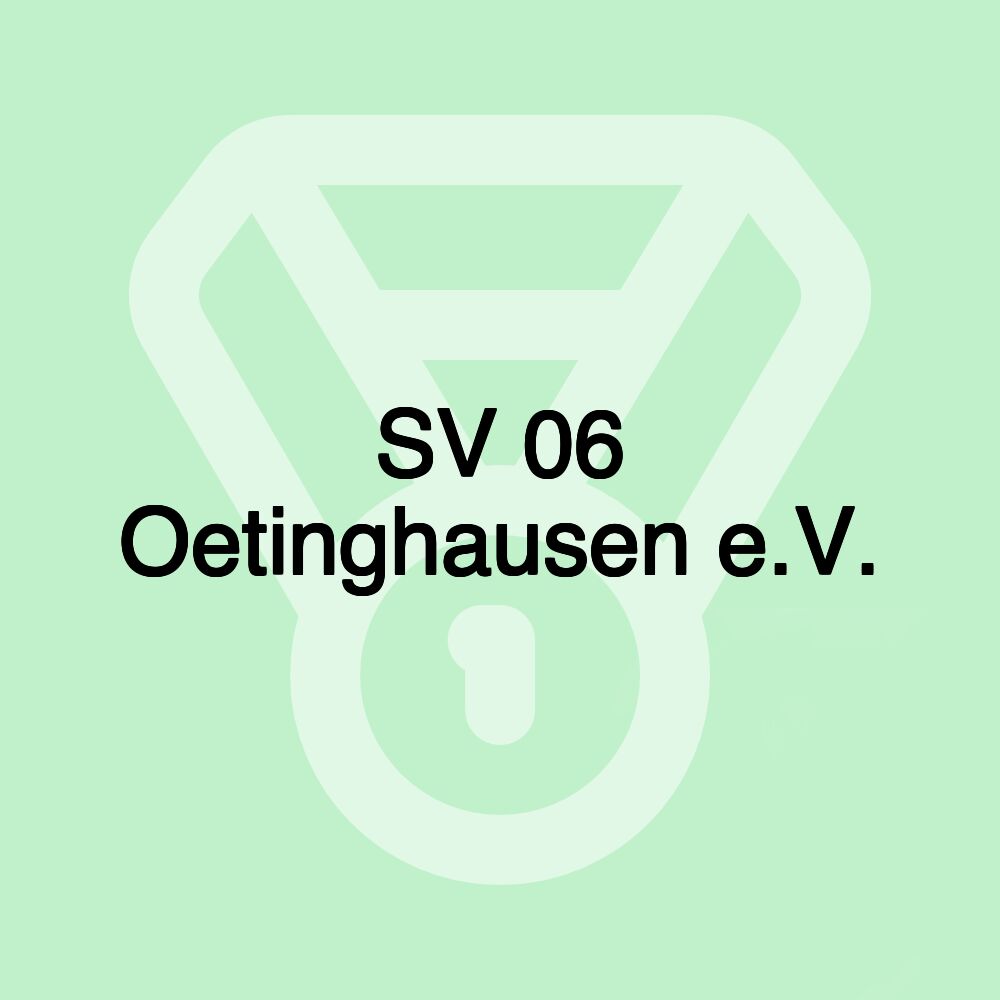 SV 06 Oetinghausen e.V.