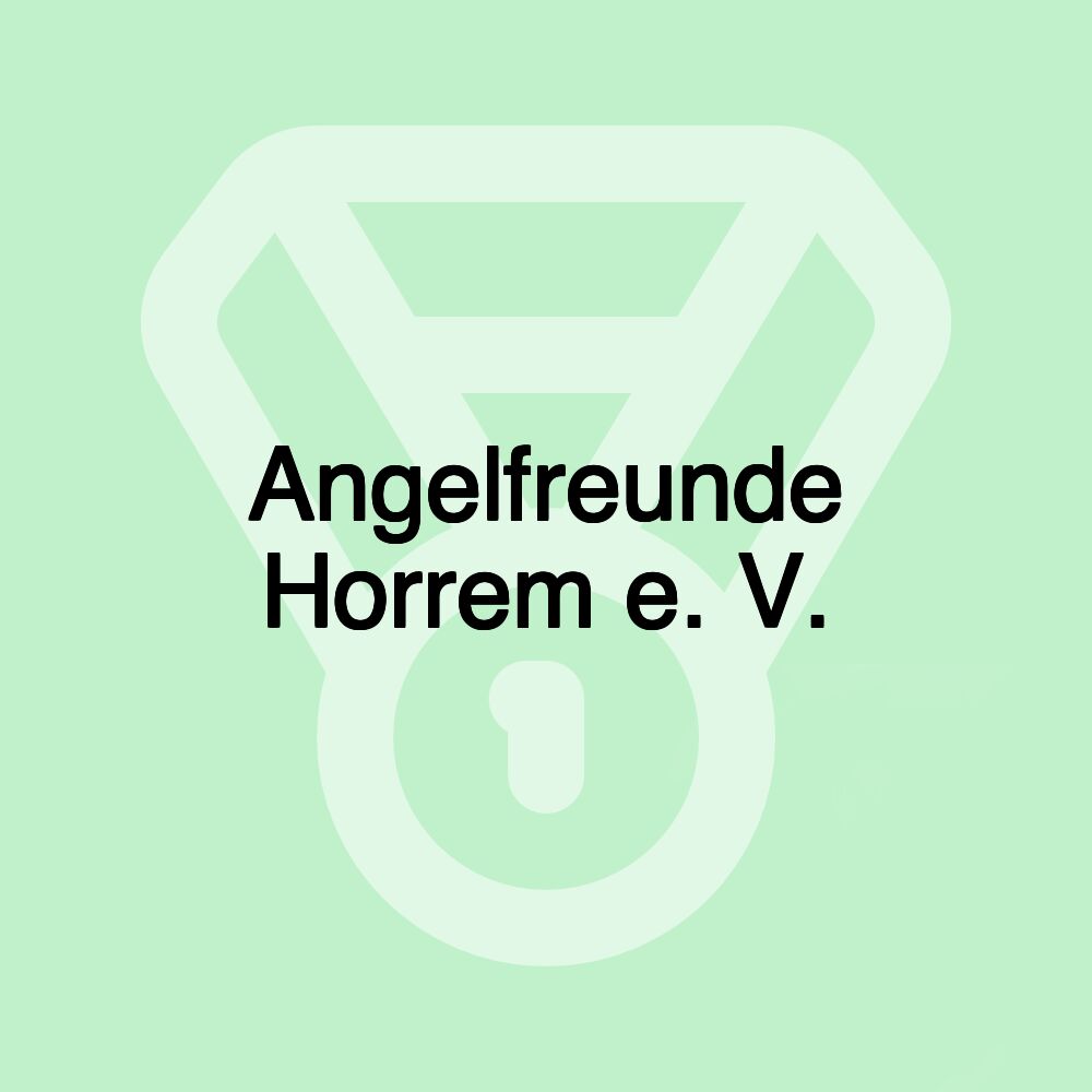 Angelfreunde Horrem e. V.