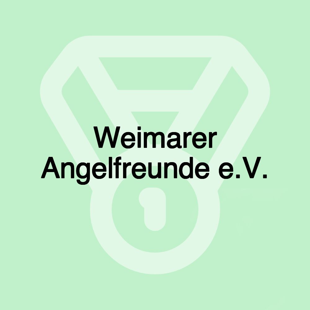 Weimarer Angelfreunde e.V.