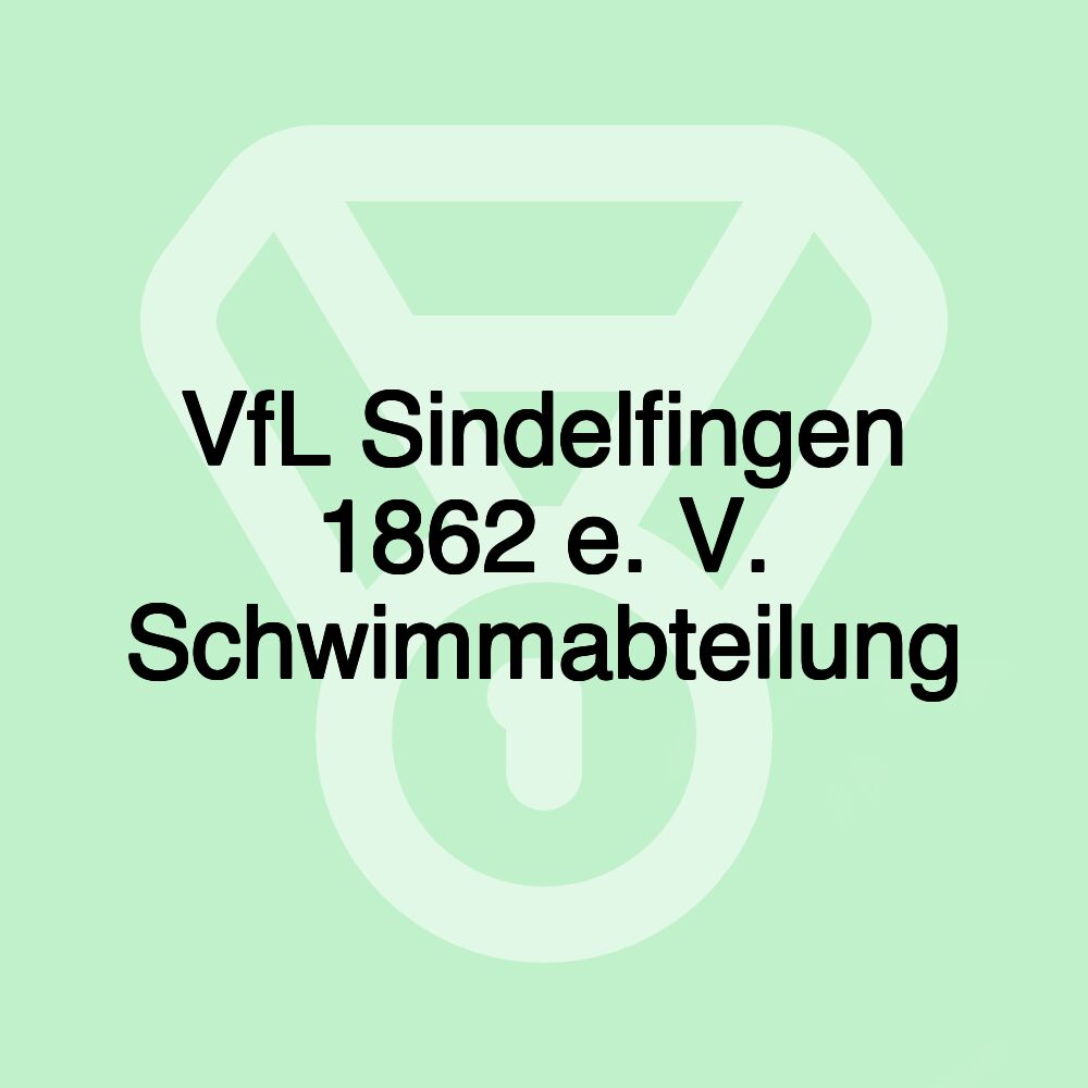 VfL Sindelfingen 1862 e. V. Schwimmabteilung