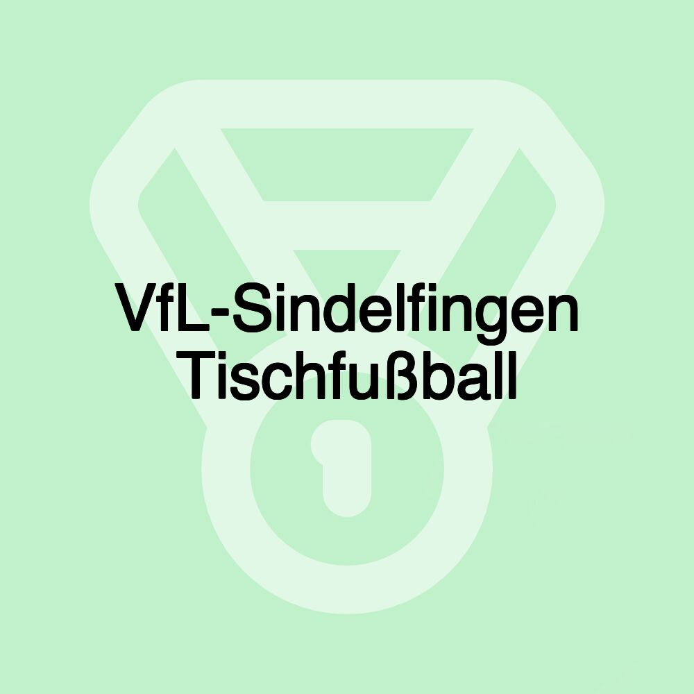 VfL-Sindelfingen Tischfußball