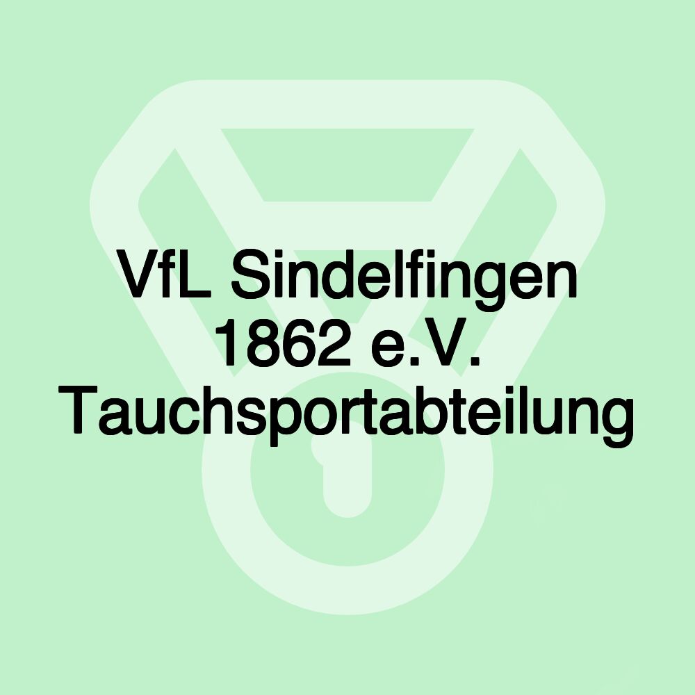 VfL Sindelfingen 1862 e.V. Tauchsportabteilung