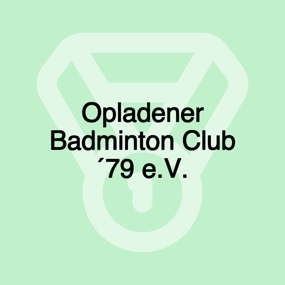 Opladener Badminton Club ´79 e.V.