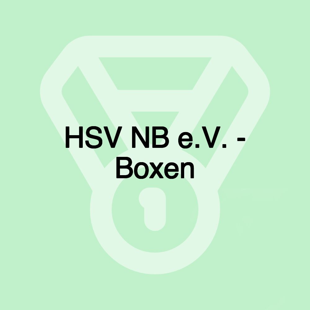 HSV NB e.V. - Boxen