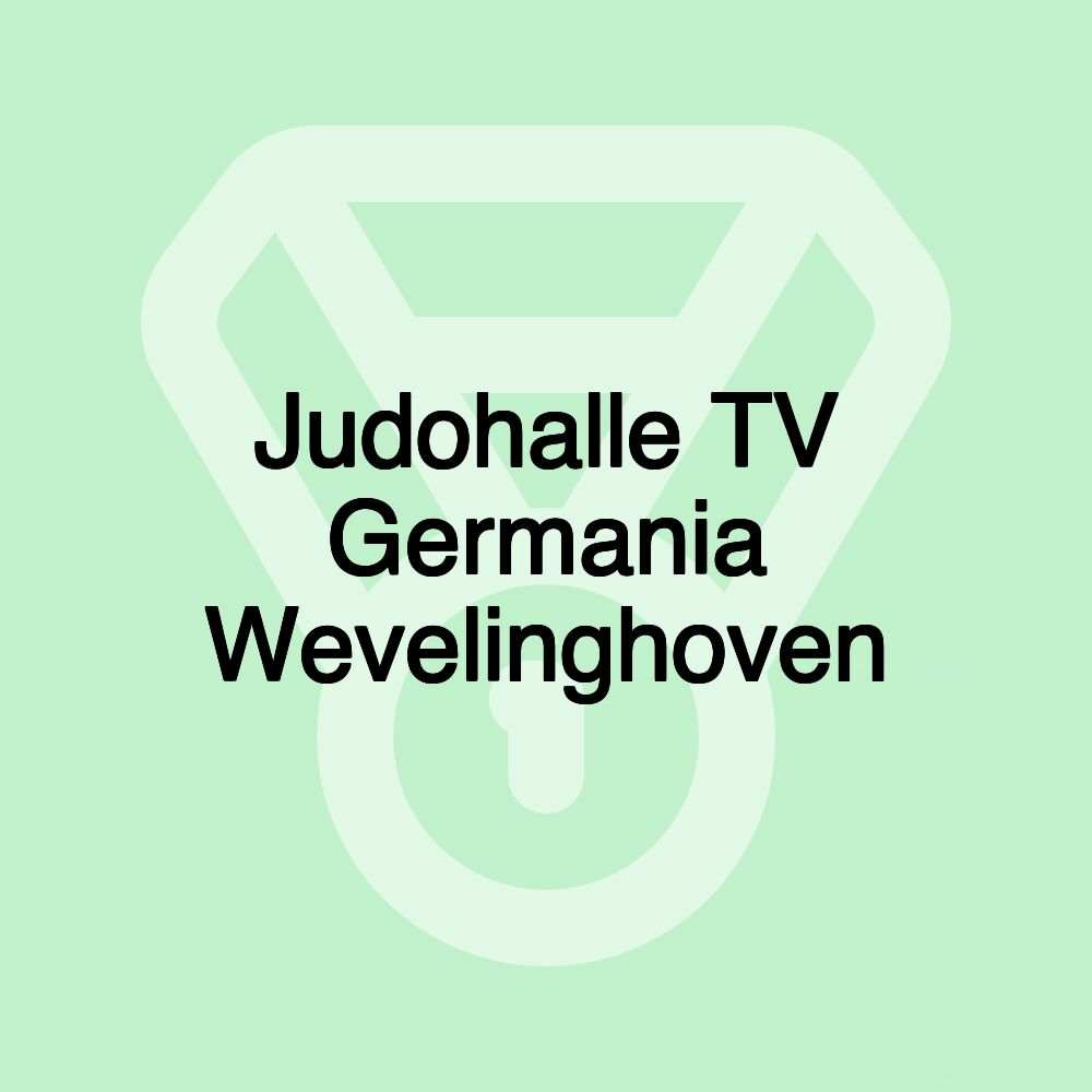 Judohalle TV Germania Wevelinghoven