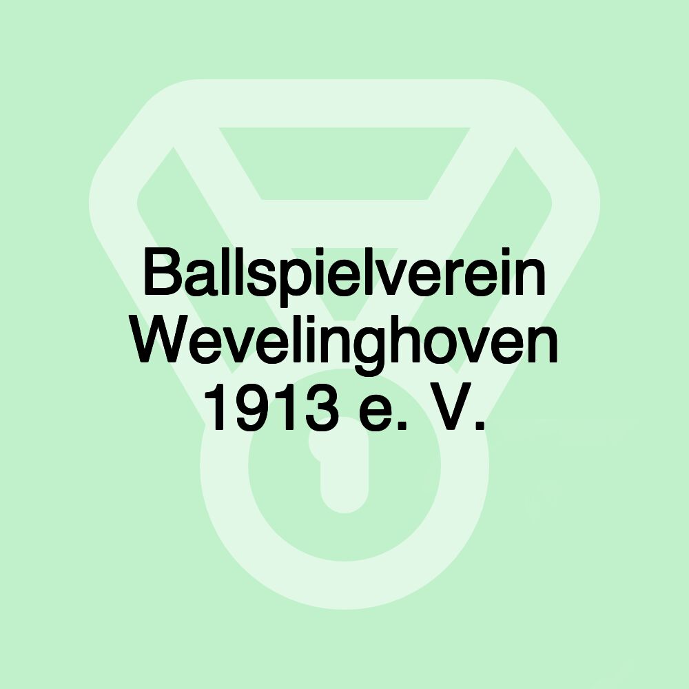 Ballspielverein Wevelinghoven 1913 e. V.