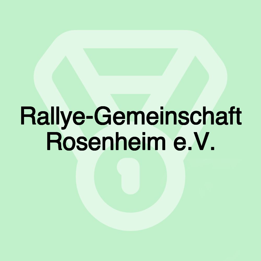 Rallye-Gemeinschaft Rosenheim e.V.