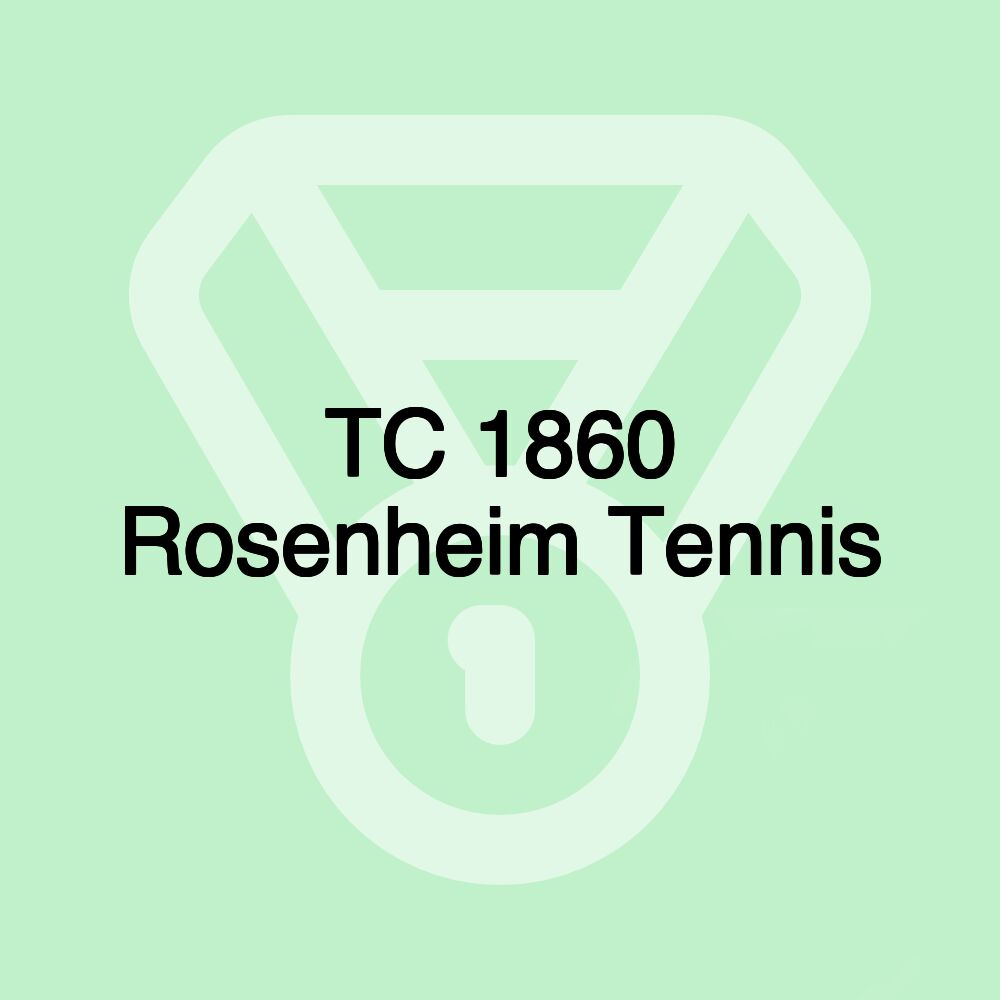 TC 1860 Rosenheim Tennis