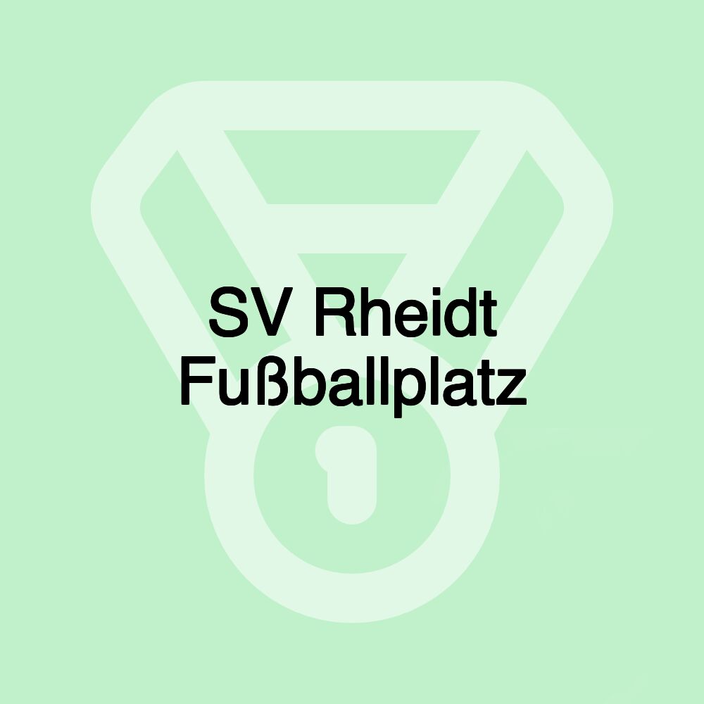 SV Rheidt Fußballplatz