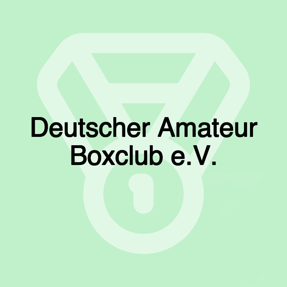 Deutscher Amateur Boxclub e.V.